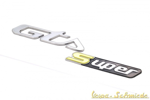 Schriftzug GTS Super ab 2022 gelb